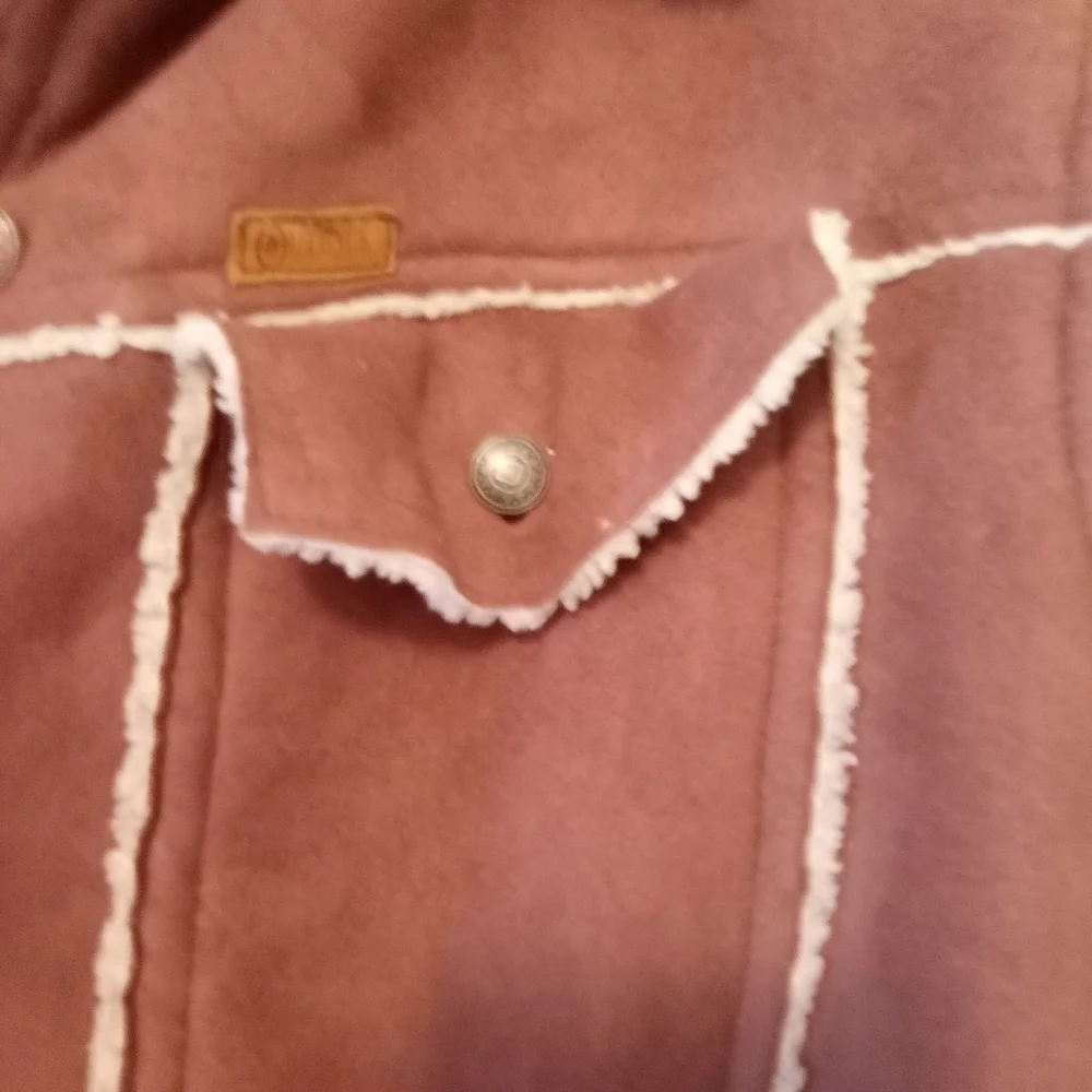 Women's Teddy Jacket By Outback Trading Company Size Large - Picture 3 of 7